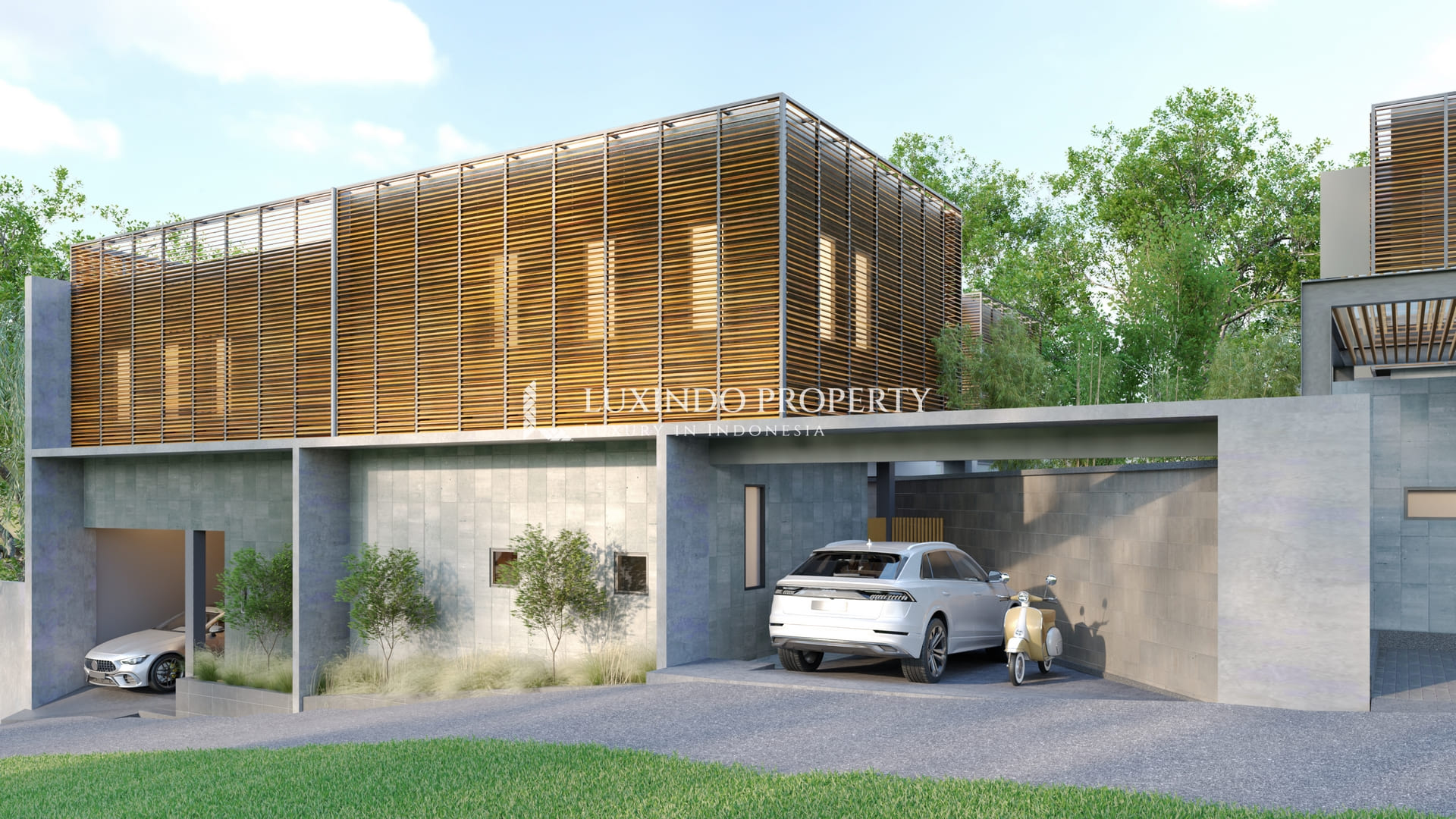 TUMBAK BAYUH - REFINED JAPANESE ARCHITECTURE MEETS BALI’S NATURAL BEAUTY (FHV505)